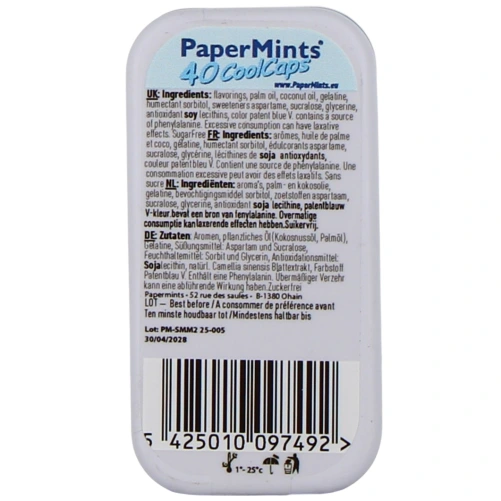 PaperMints Haleine Fraîche Sans Sucre