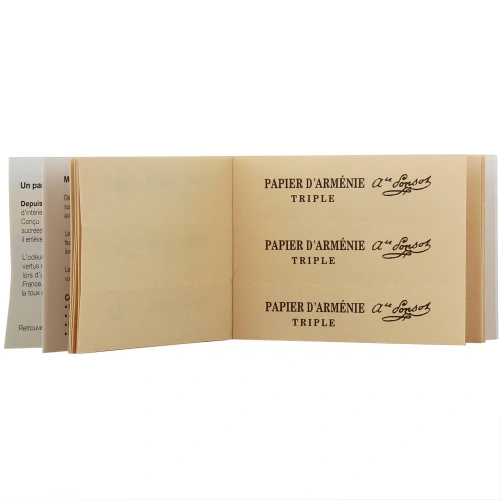 Papier d'Arménie Triple
