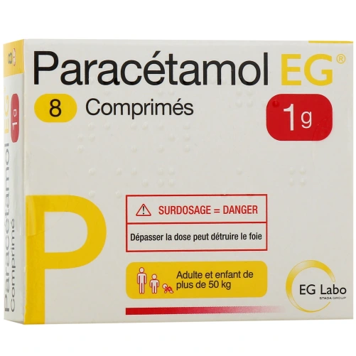 Paracétamol 1g