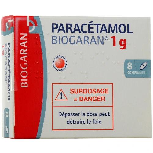 Paracétamol 1g