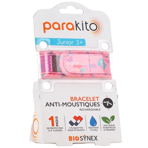 Parakito Bracelet Anti Moustique Rechargeable Enfant