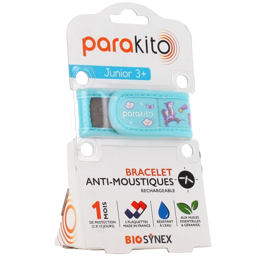 Parakito Bracelet Anti Moustique Rechargeable Enfant