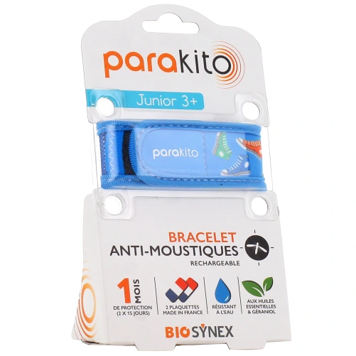Parakito Bracelet Anti Moustique Rechargeable Enfant