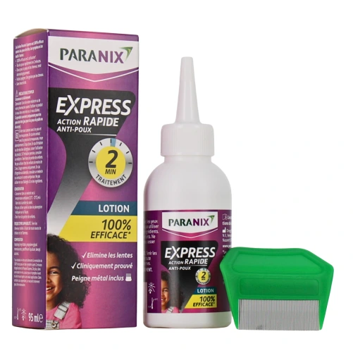 Paranix Express Action Rapide Anti-Poux 2 Minutes