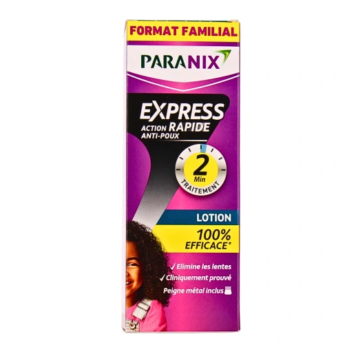 Paranix Express Action Rapide Anti-Poux 2 Minutes