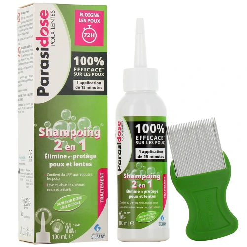 Parasidose Shampoing 2 en 1
