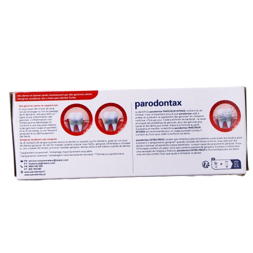 Parodontax Dentifrice Fraîcheur Intense