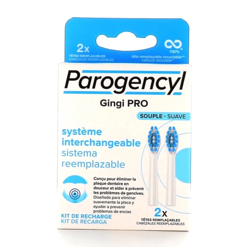 Parogencyl Gingi Pro Brosse à Dents Tête Remplaçable