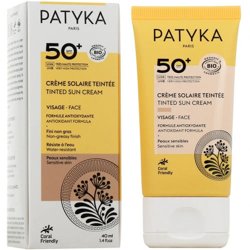 Patyka Crème Solaire Teintée Visage SPF50+