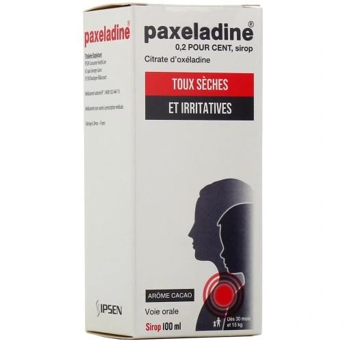 Paxeladine Sirop Toux Sèche et Irritative