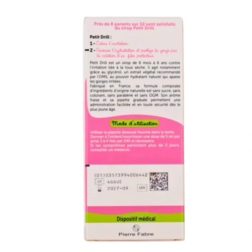 Petit Drill Toux Sèche