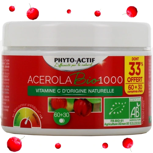 Phyto-Actif Acerola 1000 Bio