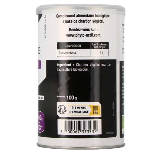 Phyto-Actif Charbon Végétal Activé