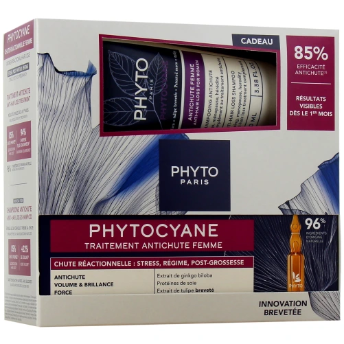 Phytocyane Femme Traitement Antichute Réactionnelle