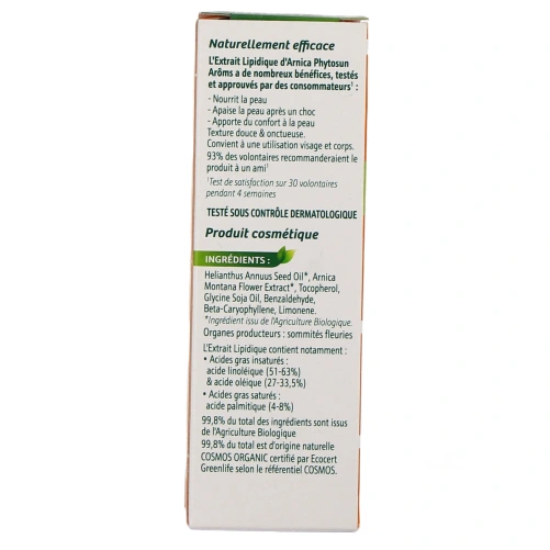 Phytosun Arôms Extrait Lipidique Arnica Bio