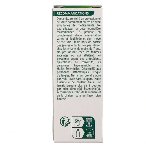 Phytosun aroms huile essentielle de camomille matricaire