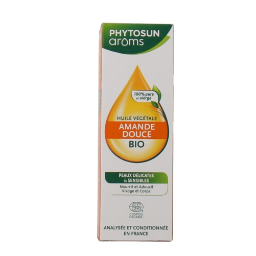 Phytosun Aroms Huile Végétale d'Amande Douce Bio
