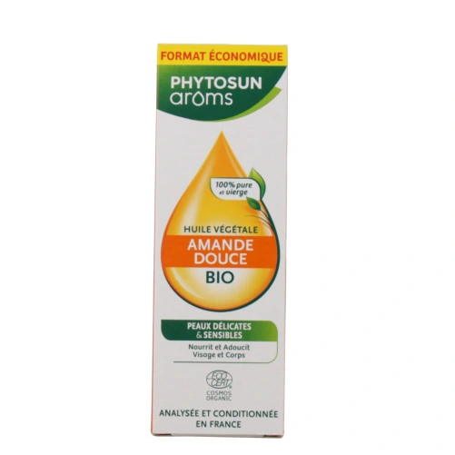 Phytosun Aroms Huile Végétale d'Amande Douce Bio