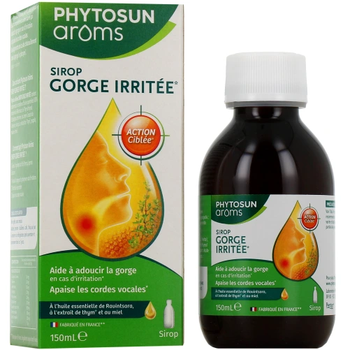 Phytosun Aroms Sirop Gorge Irritée