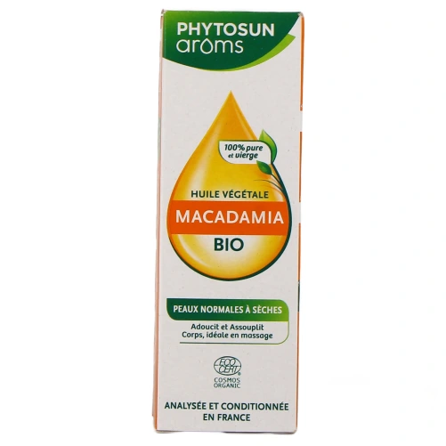 Phytosuns Arôms Huile Végétale Macadamia Bio