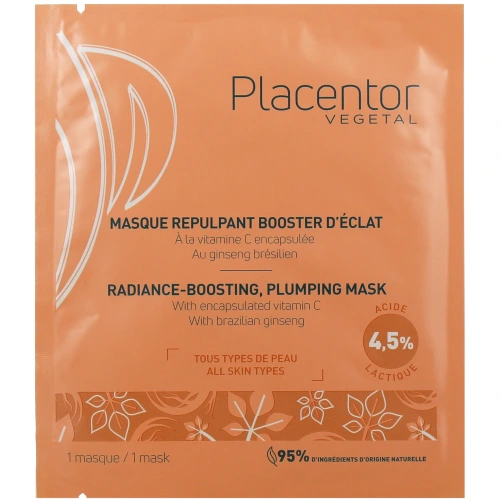 Placentor Masque Repulpant Booster d'éclat