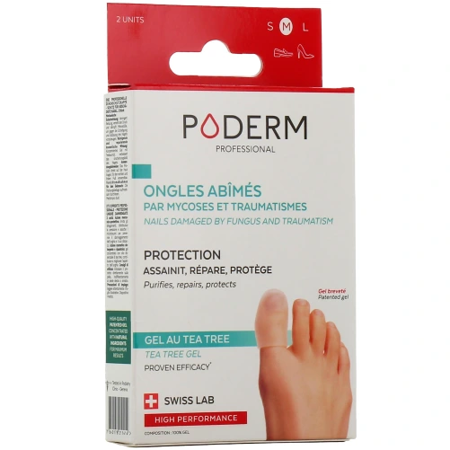 Poderm Capuchon d'Orteil Ongles Abîmés