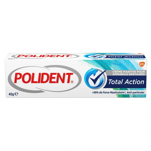 Polident Crème Fixative Total Action