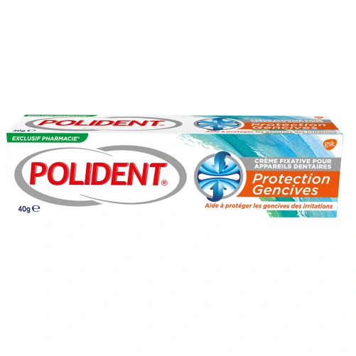 Polident Protection Gencives Crème fixative