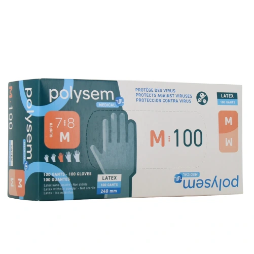 Polysem Médical Gants Latex