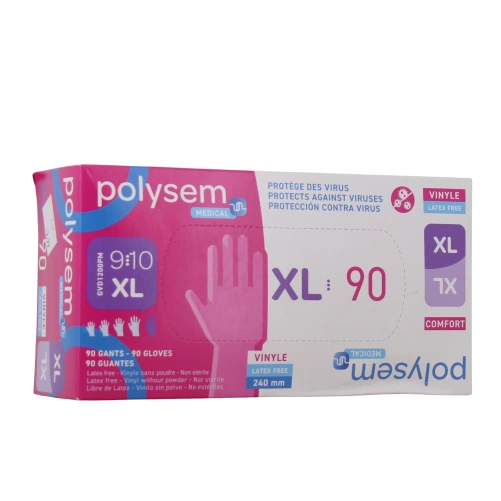 Polysem Médical Gants Vinyle
