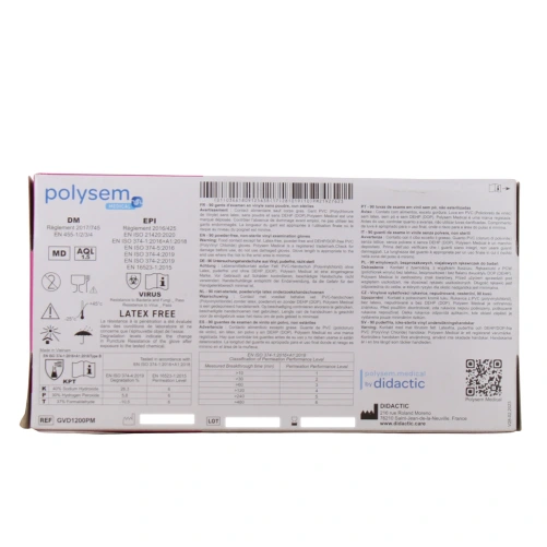 Polysem Médical Gants Vinyle