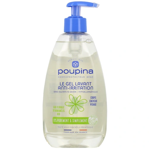 Poupina Gel Lavant Anti-irritation