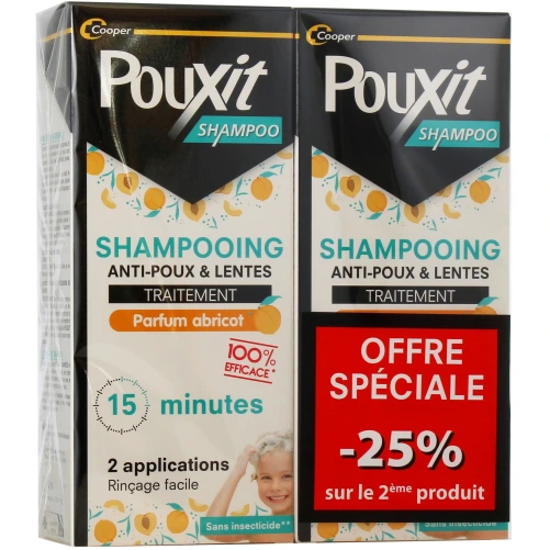 Pouxit Shampooing Anti-Poux et Lentes