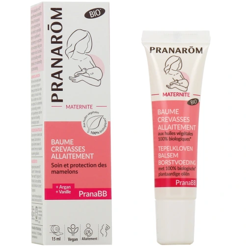 PranaBB Baume Crevasses Allaitement Bio