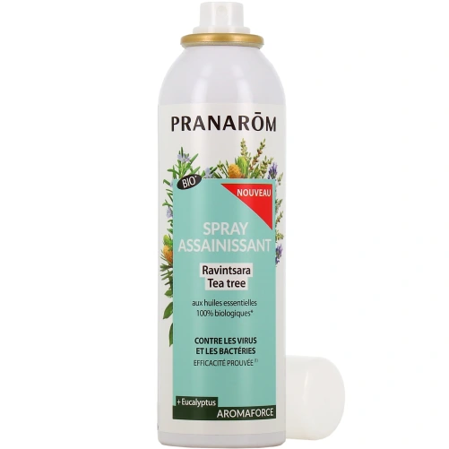 Pranarom Aromaforce Spray Assainissant Ravintsara Tea-Tree BIO