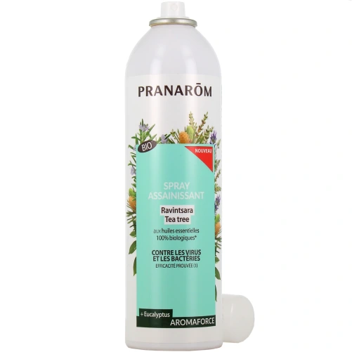 Pranarom Aromaforce Spray Assainissant Ravintsara Tea-Tree BIO