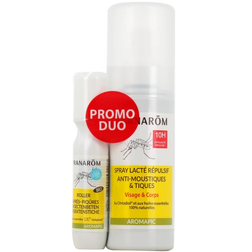 Pranarom Bio Aromapic Roller Piqûres Gel Apaisant
