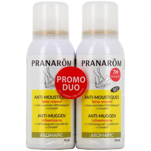 Pranarom Bio Aromapic Spray Corps Anti-moustiques