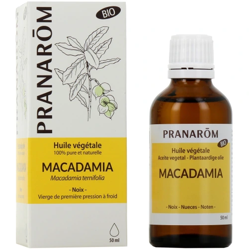 Pranarom Huile Végétale Macadamia Bio