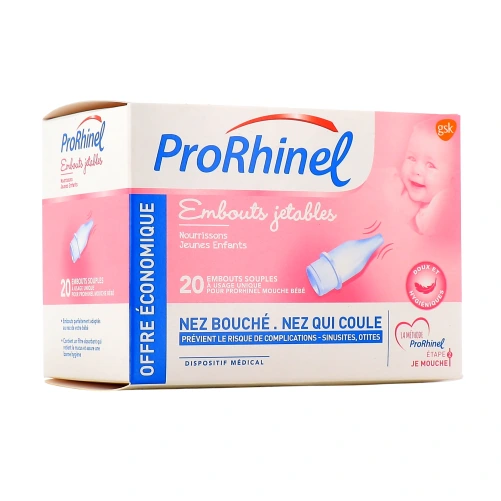 Prorhinel Embouts Jetables Mouche Bébé