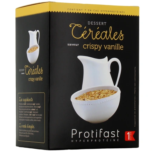 Protifast Céréales Saveur Crispy Vanille