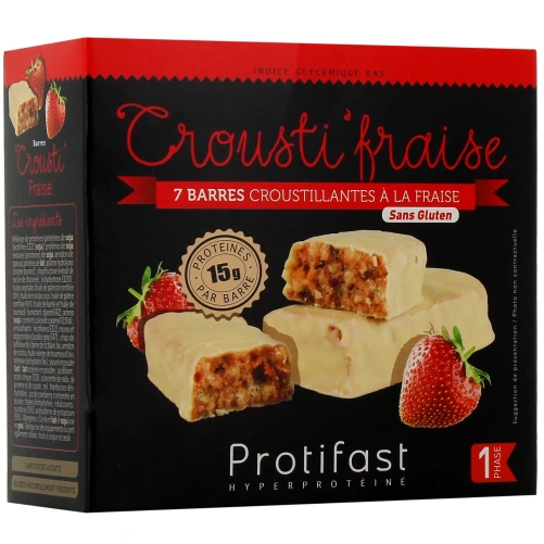 Protifast Hyperprotéiné Barre Crousti