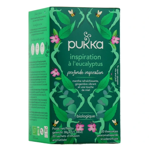 Pukka Tisane Inspiration à l'Eucalyptus Bio