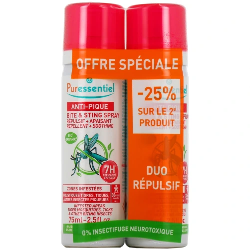 Puressentiel Anti-Pique Spray Répulsif + Apaisant