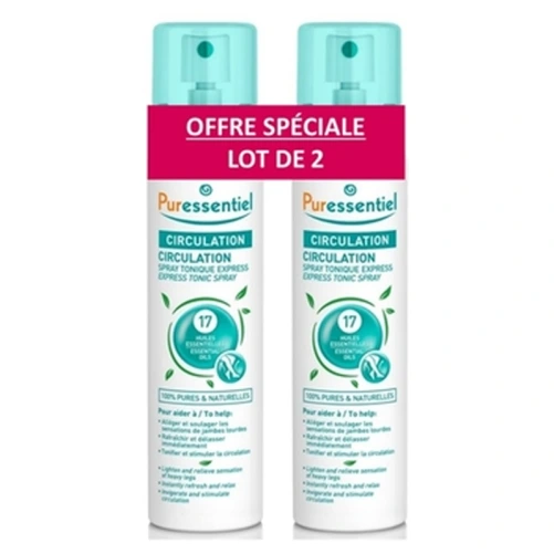 Puressentiel Circulation Spray Tonique Express
