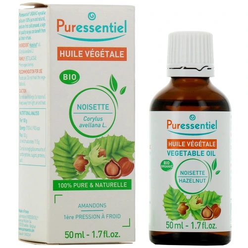 Puressentiel Huile Végétale Noisette Bio