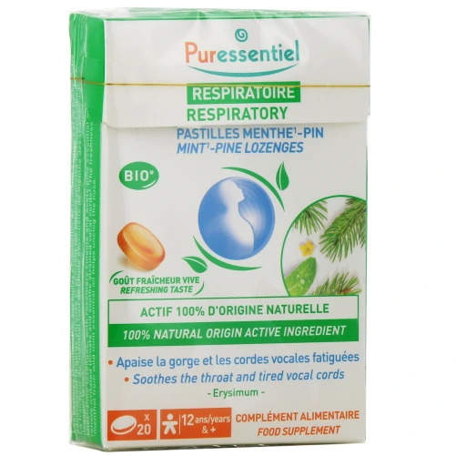 Puressentiel Respiratoire Pastilles Gorge