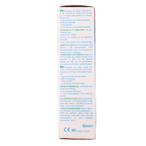 Quies Docuspray Hygiène de l'Oreille