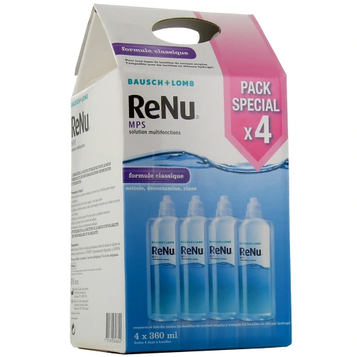 Renu MPS Solution Multifonctions pour Lentilles de Contact