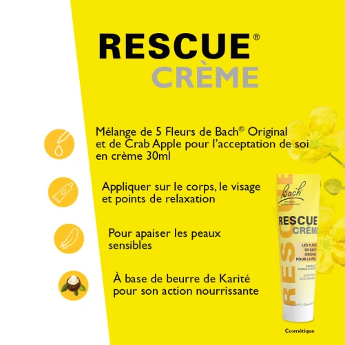 RESCUE® Crème Fleur de Bach